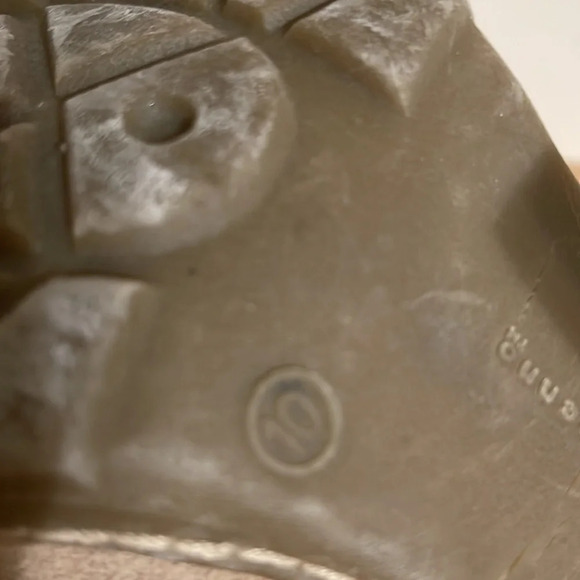 VINTAGE EllEMENNO SUEDE LEATHER HIGH HEEL MULES Size 10 - Picture 9 of 16